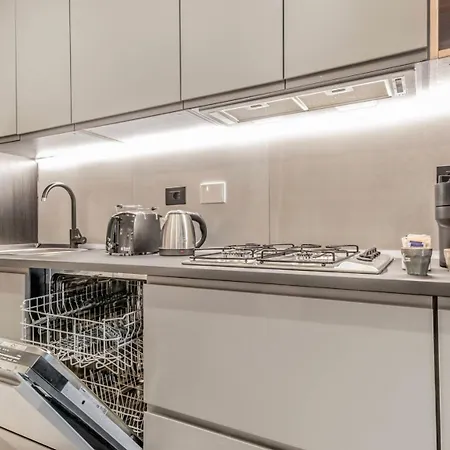 Loft Moderno Vicino Borghese דירה רומא